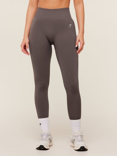 Gymshark Light Hold Leggings - Cool Brown
