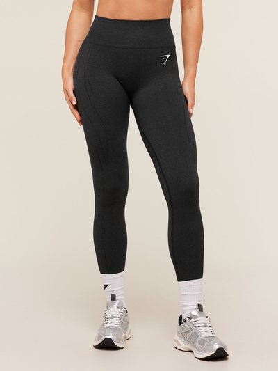 Gymshark Gymshark VItal Warm Leggings - Black Marl