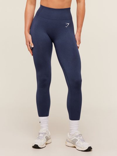 Gymshark Vital Soft Leggings - Heavy Blue/Marl