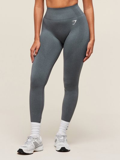 Gymshark Gymshark Vital Soft Leggings - Strong Grey/Marl