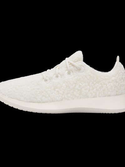 Allbirds Smallbirds Wool Runners - Big Kids - Natural White Fluffs (Natural White Sole)