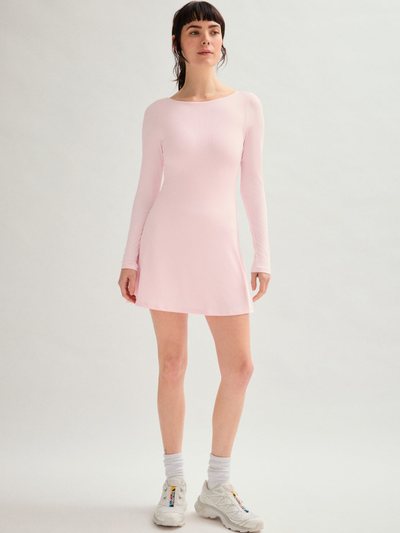 Girlfriend Collective Gumdrop Ava Long Sleeve Mini Dress