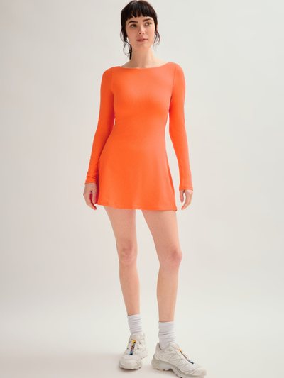 Girlfriend Collective Crush Ava Long Sleeve Mini Dress