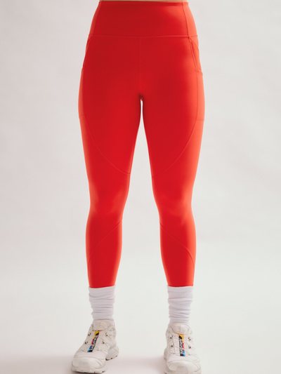 Girlfriend Collective Redwoods Compressive Moto Pocket Legging