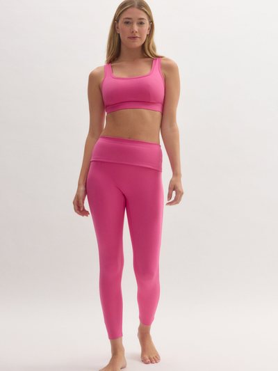 Girlfriend Collective Dragonfruit Foldover Legging