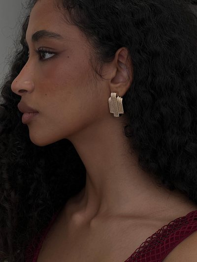 Princess Polly Lights Low Earrings Gold