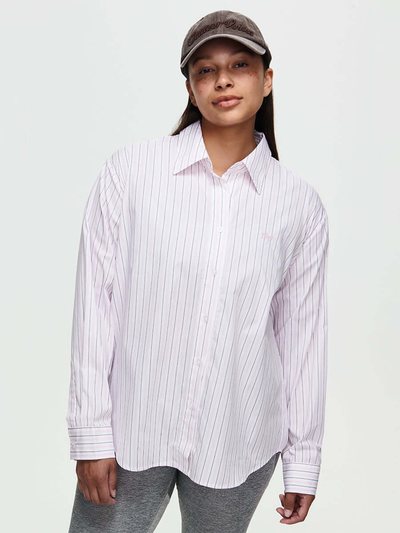 Outdoor Voices Striped Sun Shirt