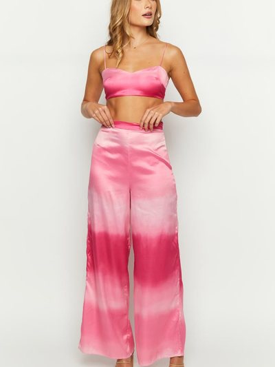 Beginning Boutique Bailee Pink Ombre Pants