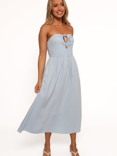 Petal & Pup Tanner Midi Dress - Light Blue