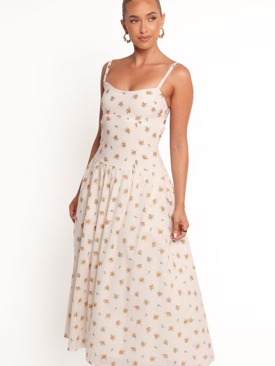 Petal & Pup Oakley Maxi Dress - Yellow Floral
