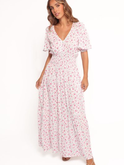 Petal & Pup Thomas Maxi Dress - Pink Ditsy Floral
