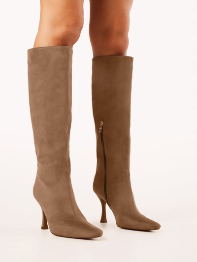 Petal & Pup Finch Boots - Acorn Suede