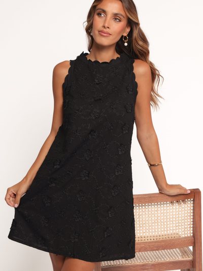 Petal & Pup Keller Mini Dress - Black