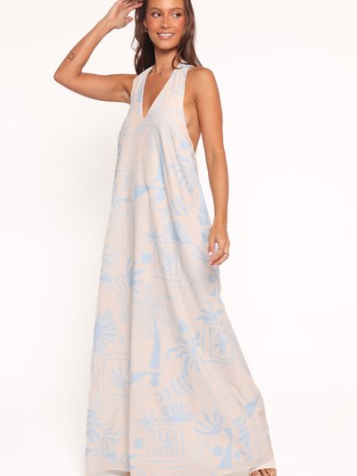 Petal & Pup Naida Maxi Dress - Blue Soleil