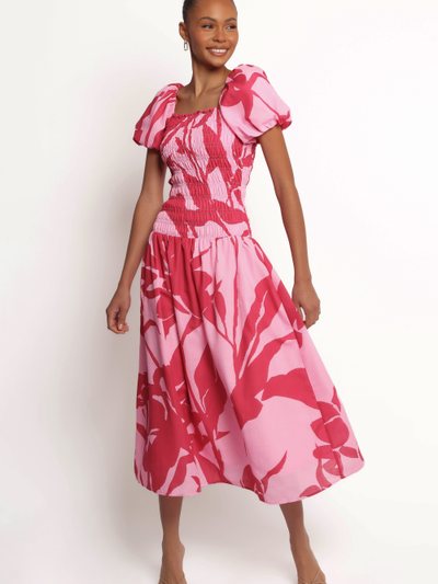 Petal & Pup Bradley Maxi Dress - Pink Floral
