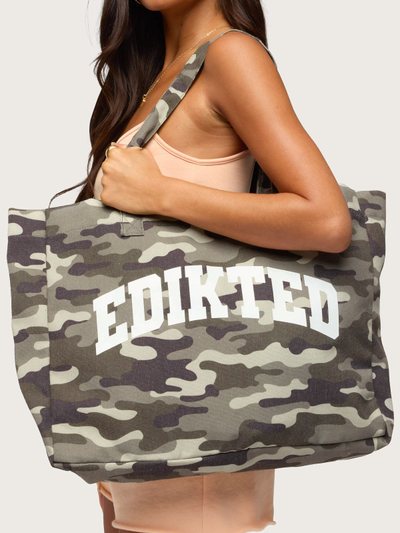 Edikted Camo Edikted Tote Bag
