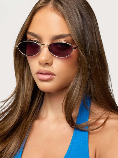 Edikted Aleksei Oval Sunglasses