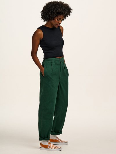 Lucy & Yak Addison - Cotton Jeans in Posy Green