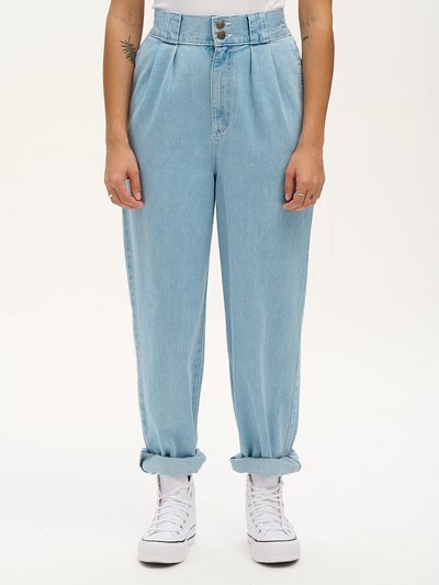 Lucy & Yak Addison - Denim Jeans in Light Wash Blue