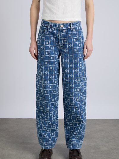 Damson Madder Drew Jeans - Broderie