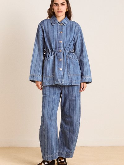 Damson Madder Hera Jacket - Laser Stripe