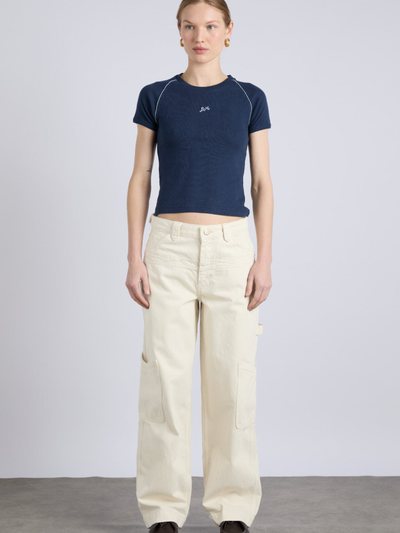 Damson Madder Drew Jeans - Ecru