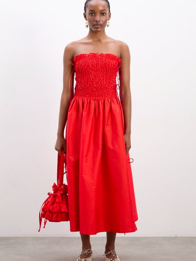 Damson Madder Sita Multiway Midi Dress - Red