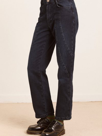 Damson Madder Juli Jeans - Wavy Seams