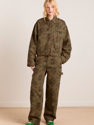 Damson Madder Stacia Jacket - Overdye Tulip Khaki