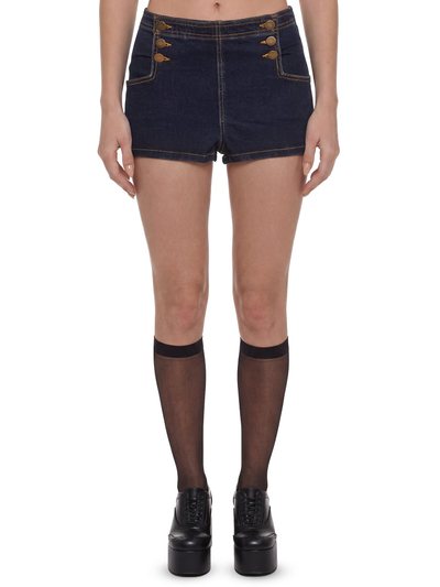Dolls Kill Jackie Nautical Button Shorts
