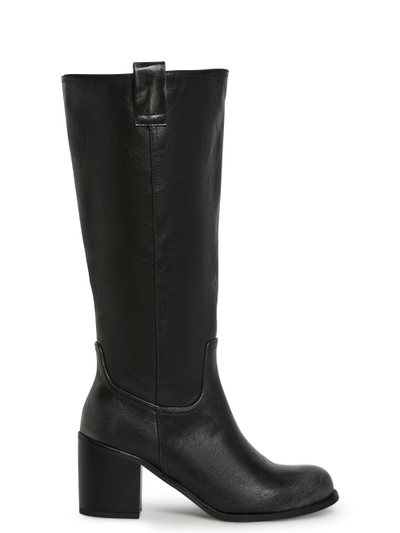 Dolls Kill Luster Vegan Leather Boots - Black