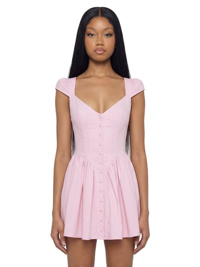 Dolls Kill Sweet Of You Peplum Dress - Pink