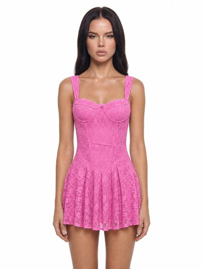 Dolls Kill Perfect Date Mini Dress - Pink