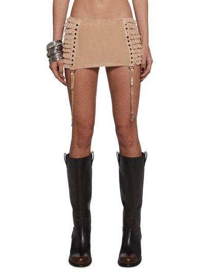 Dolls Kill Dust Garter Mini Skirt