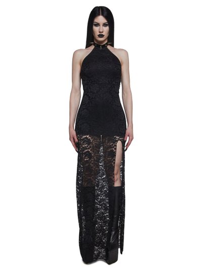 Dolls Kill Carnal Lace Dress - Black