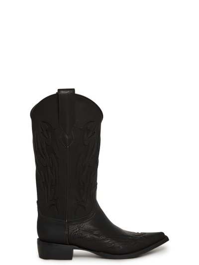 Dolls Kill Femme Revolt Cowboy Boots - Black