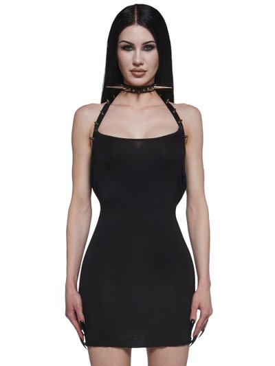 Dolls Kill Gen Goth Halter Dress