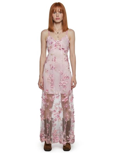 Dolls Kill Staircase Walk Maxi Dress