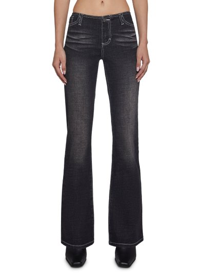 Dolls Kill Elle Low Rise Jeans - Black