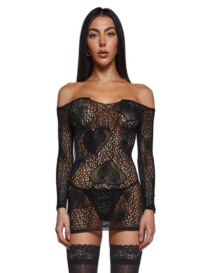 Dolls Kill My Everything Off The Shoulder Dress - Black