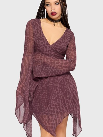 Killstar Gaia Adorned Mini Dress