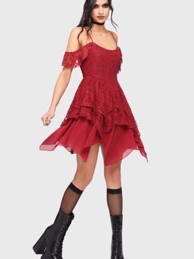 Killstar Haunted Union Dress [RED]