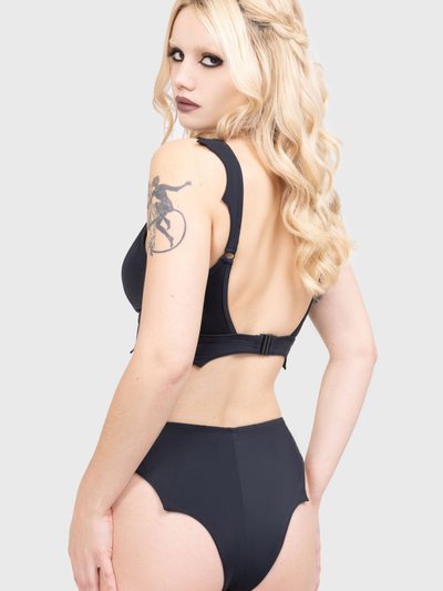 Killstar Nocturnal Echo Bikini Bottoms