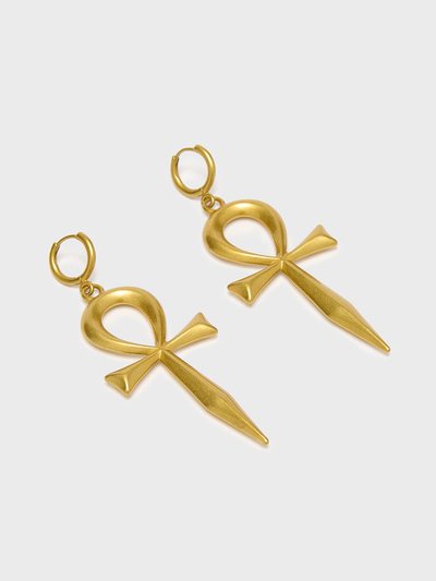 Killstar Resurrection Earrings [GOLD]