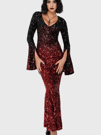 Killstar Hexemore Sequin Maxi Dress
