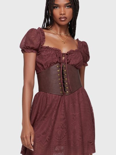 Killstar Lilith's Garden Mini Dress