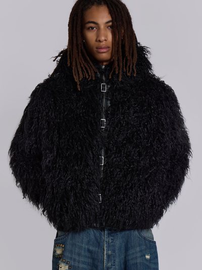 Jaded London Black Matte Mendoza Jacket