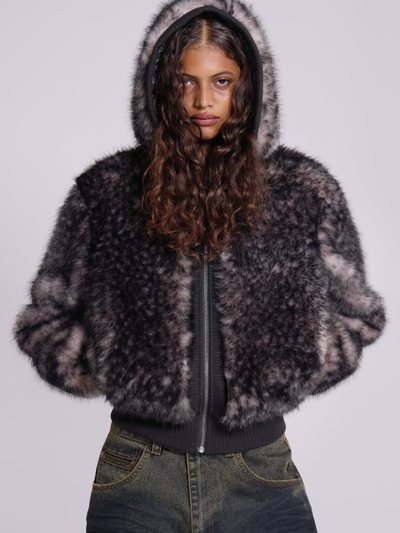 Jaded London Biome Faux Fur Jacket