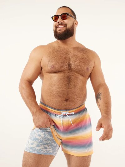 Chubbies The Malibu Sunsets 4" (Faded Classic Lined Swim Trunk)