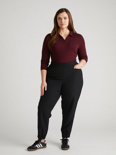 Universal Standard Go-Stretch Jogger - Black